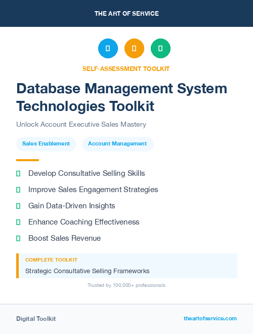 Database Management System Technologies Toolkit