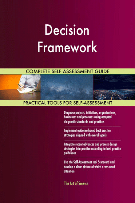 Decision Framework Toolkit