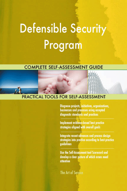 Defensible Security Program Toolkit