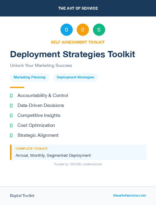 Deployment Strategies Toolkit