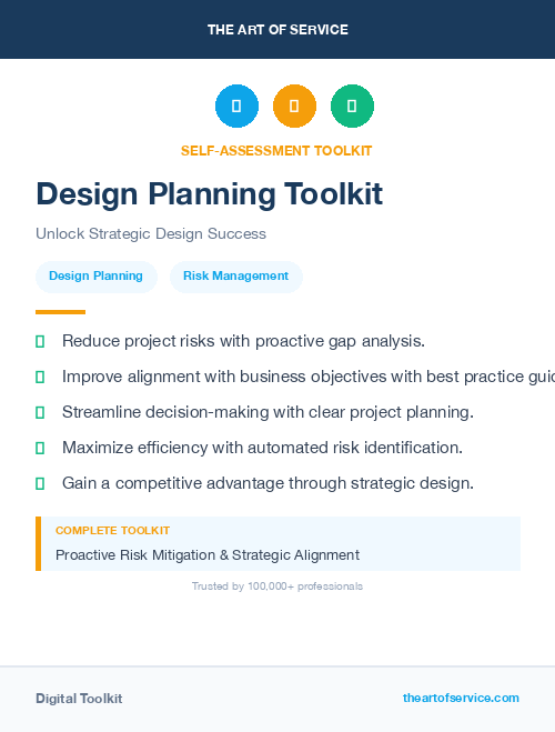 Design Planning Toolkit