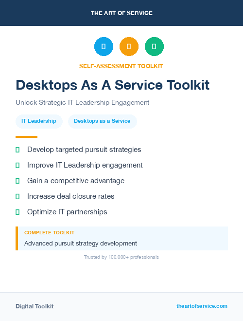 Desktops As A Service Toolkit