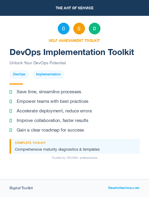 DevOps Implementation Toolkit