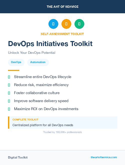 DevOps Initiatives Toolkit
