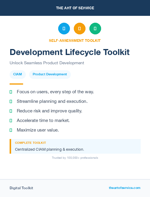 Development Lifecycle Toolkit