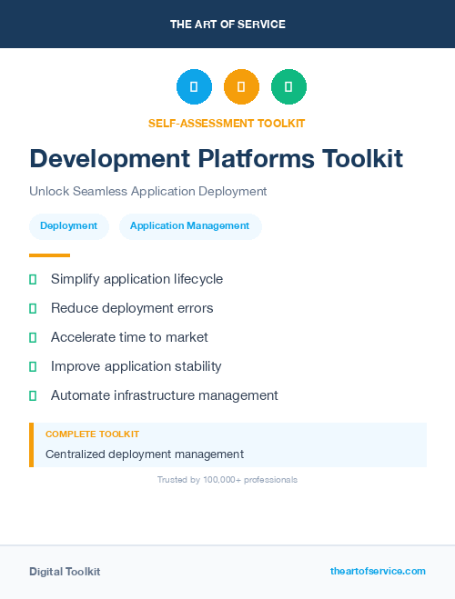 Development Platforms Toolkit