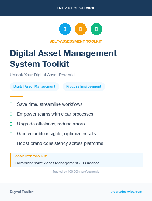 Digital Asset Management System Toolkit