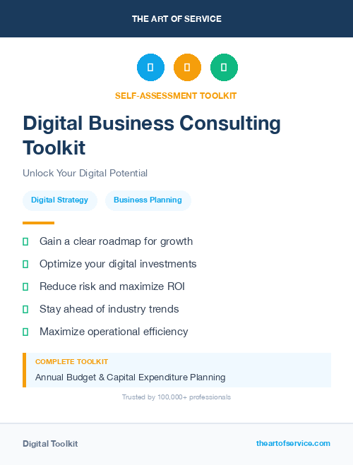 Digital Business Consulting Toolkit