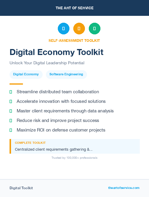 Digital Economy Toolkit