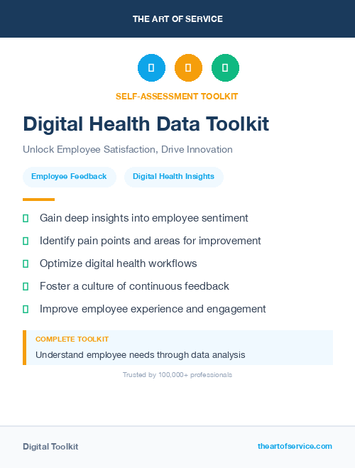 Digital Health Data Toolkit