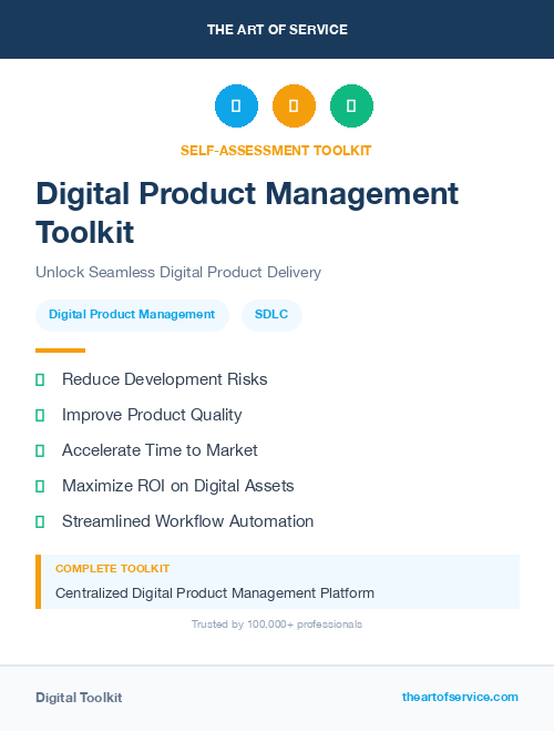 Digital Product Management Toolkit