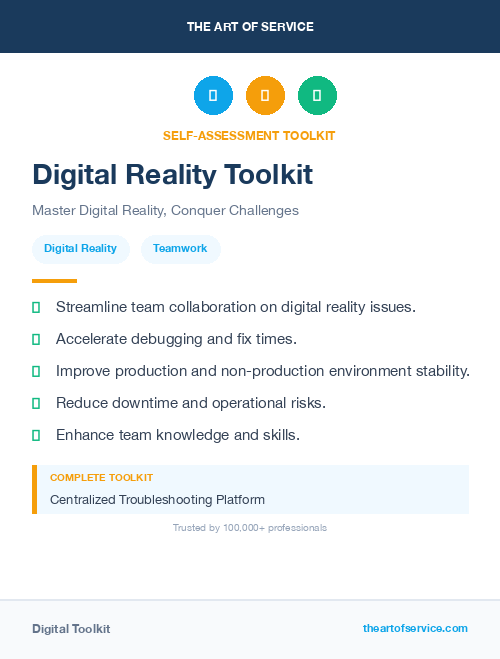 Digital Reality Toolkit