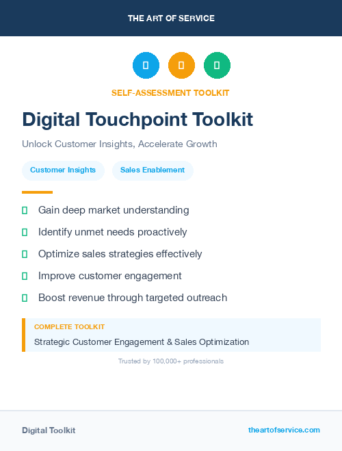 Digital Touchpoint Toolkit