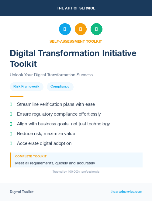 Digital Transformation Initiative Toolkit