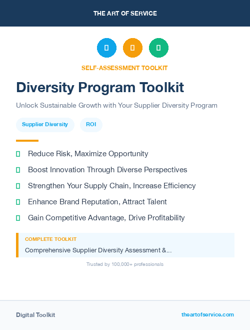 Diversity Program Toolkit