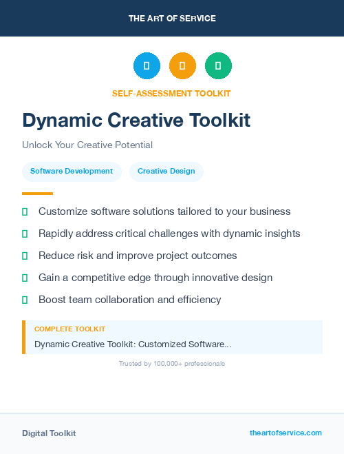 Dynamic Creative Toolkit