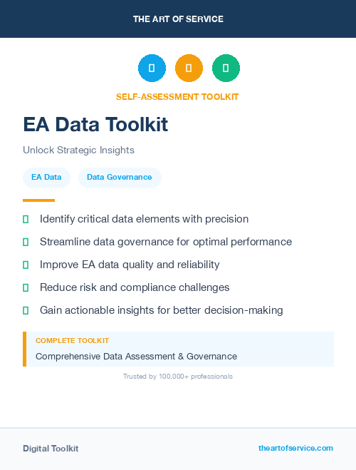 EA Data Toolkit