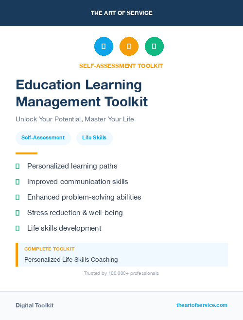 Education Learning Management Toolkit