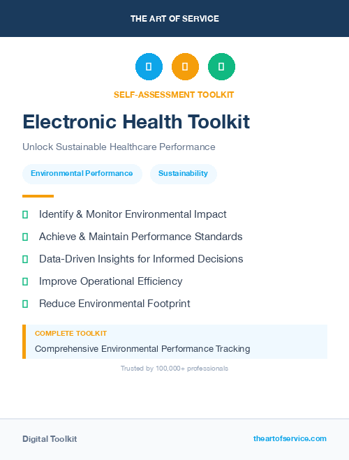 Electronic Health Toolkit