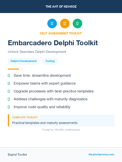 Embarcadero Delphi Toolkit