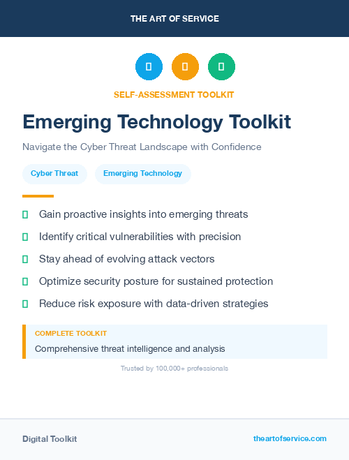 Emerging Technology Toolkit