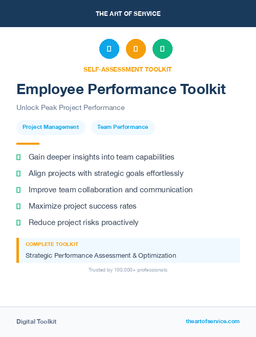 Employee Performance Toolkit