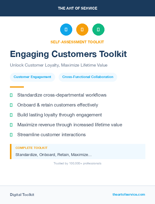 Engaging Customers Toolkit