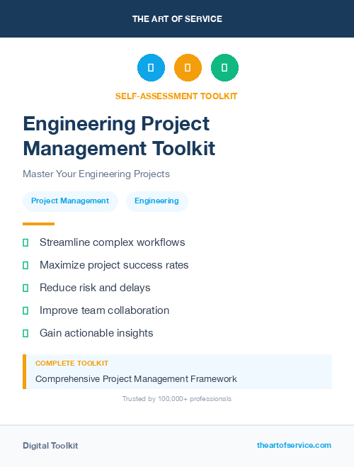 Engineering Project Management Toolkit