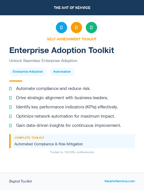 Enterprise Adoption Toolkit