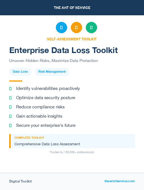 Enterprise Data Loss Toolkit