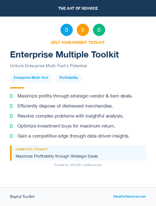 Enterprise Multiple Toolkit