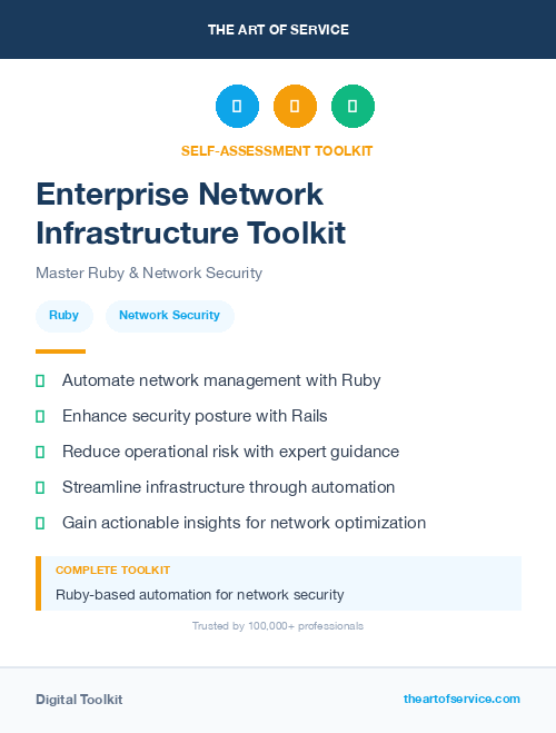 Enterprise Network Infrastructure Toolkit