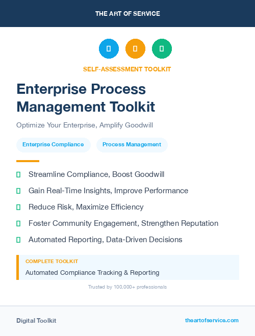 Enterprise Process Management Toolkit