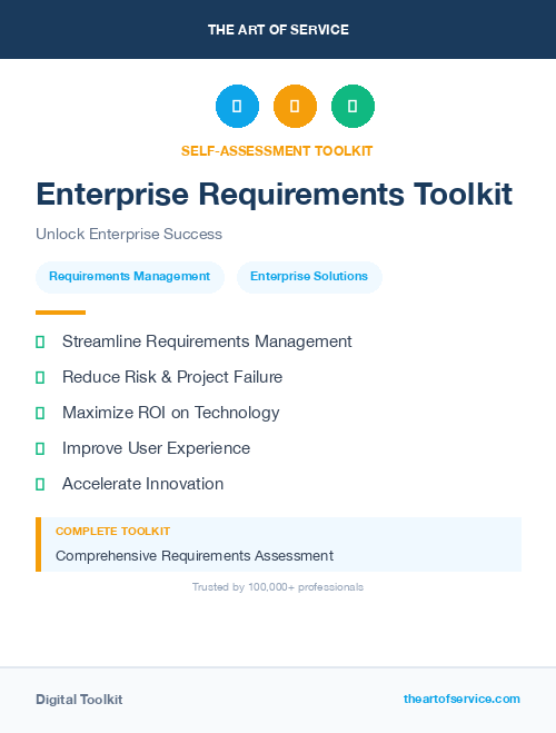Enterprise Requirements Toolkit