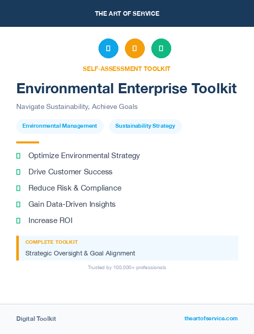 Environmental Enterprise Toolkit