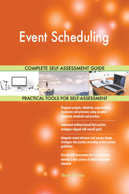 Event Scheduling Toolkit Event Scheduling Toolkit