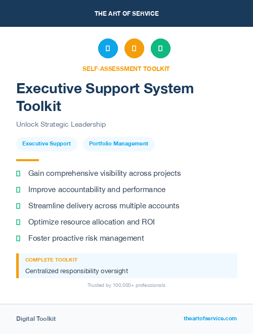 Executive Support System Toolkit