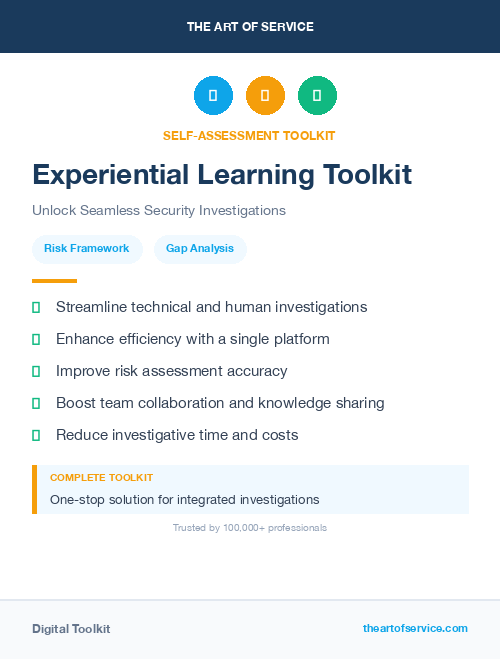 Experiential Learning Toolkit
