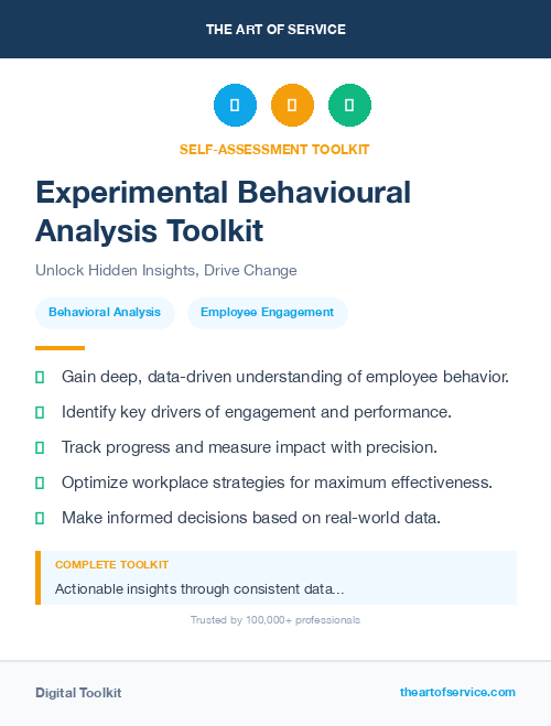 Experimental Behavioural Analysis Toolkit