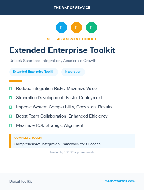 Extended Enterprise Toolkit