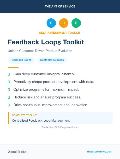 Feedback Loops Toolkit
