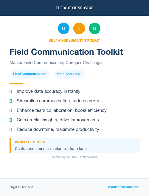 Field Communication Toolkit