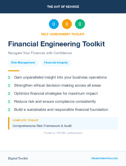 Financial Engineering Toolkit