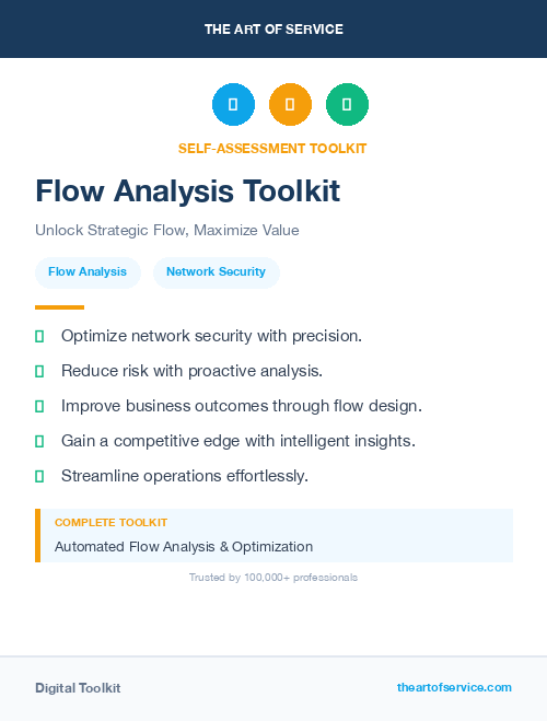 Flow Analysis Toolkit