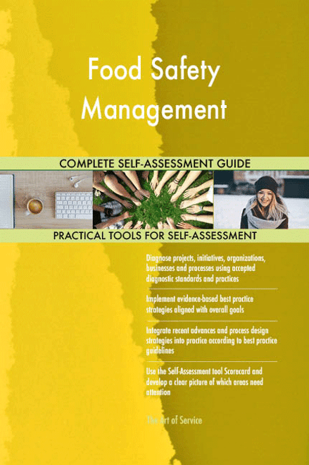 Food Safety Management Toolkit