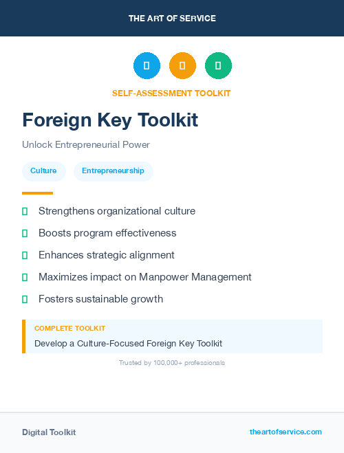 Foreign Key Toolkit