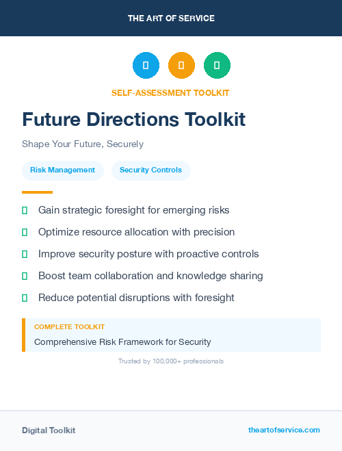 Future Directions Toolkit