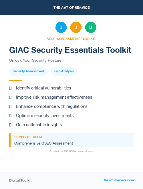 GIAC Security Essentials Toolkit
