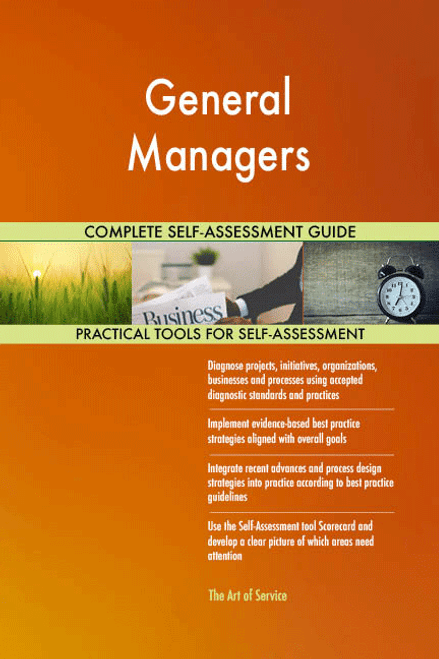 General Managers Toolkit