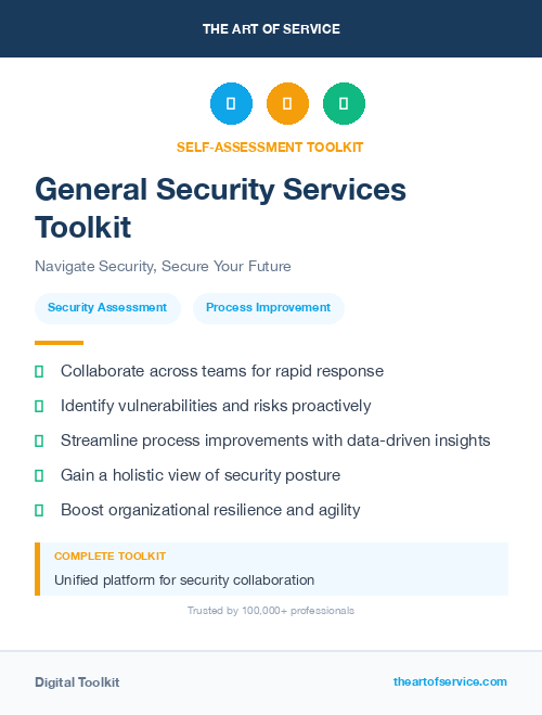 General Security Services Toolkit